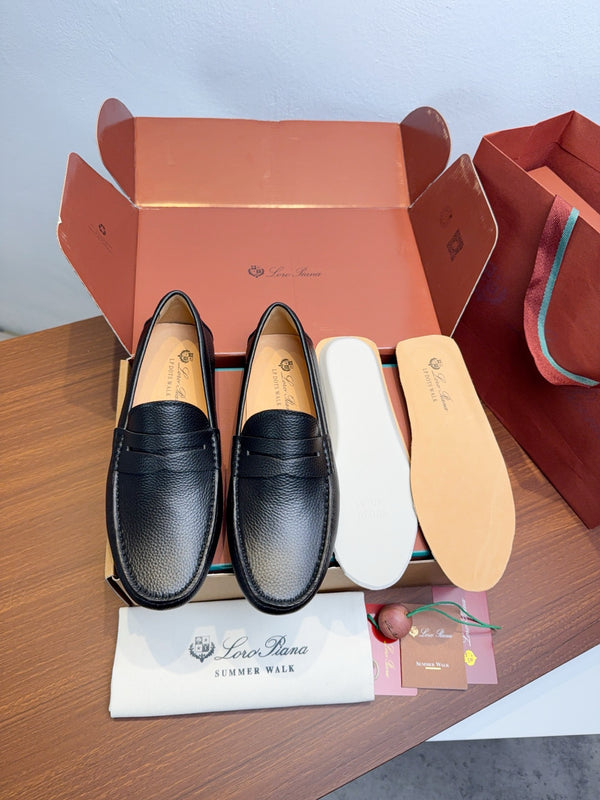 Leather Summer Walk Loafers