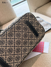 T Monogram Small Zip Tote