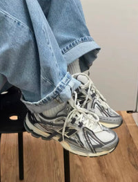 NB1906A Silver Gold Metallic