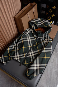 Checked Twill Jacket
