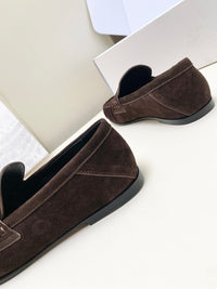Suede Loafers