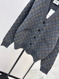 Jacquard Cardigan
