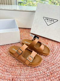 Leather Sliders