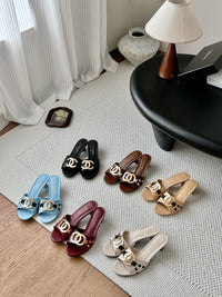 26S Leather Mules