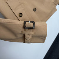 Cropped Gabardine Mayfair Trench Jacket