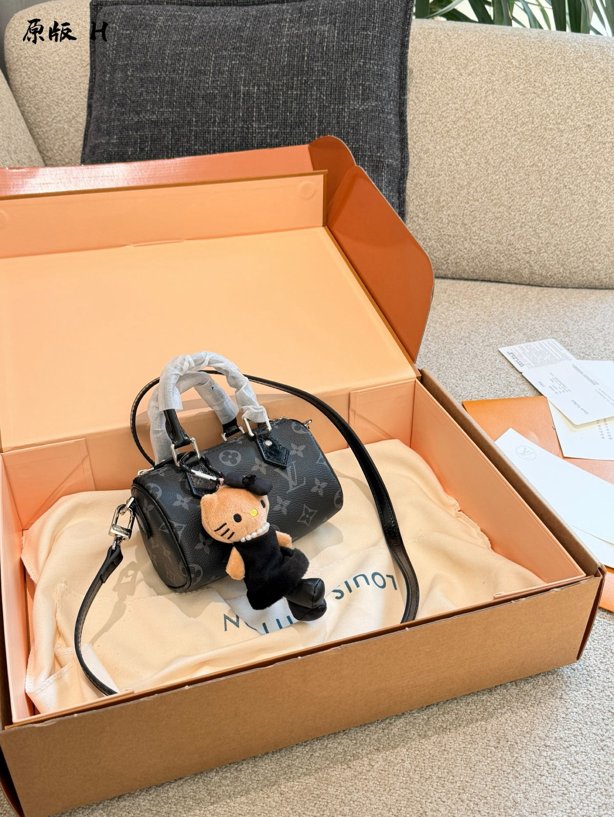 Nano Speedy Bag Monogram Eclipse