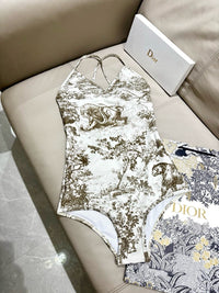 Toile de Jouy 2-Piece Swimsuit