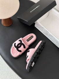 26K Plush Slide Sandals