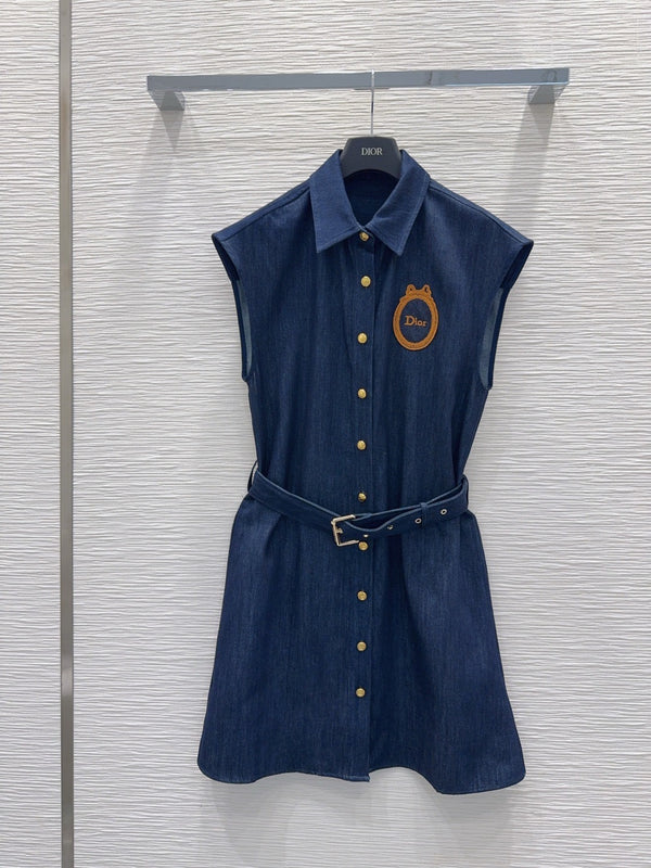 Denim Shirtdress