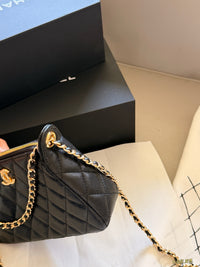 Quilted Pochette Bag