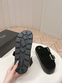 Platform Flat Sandals