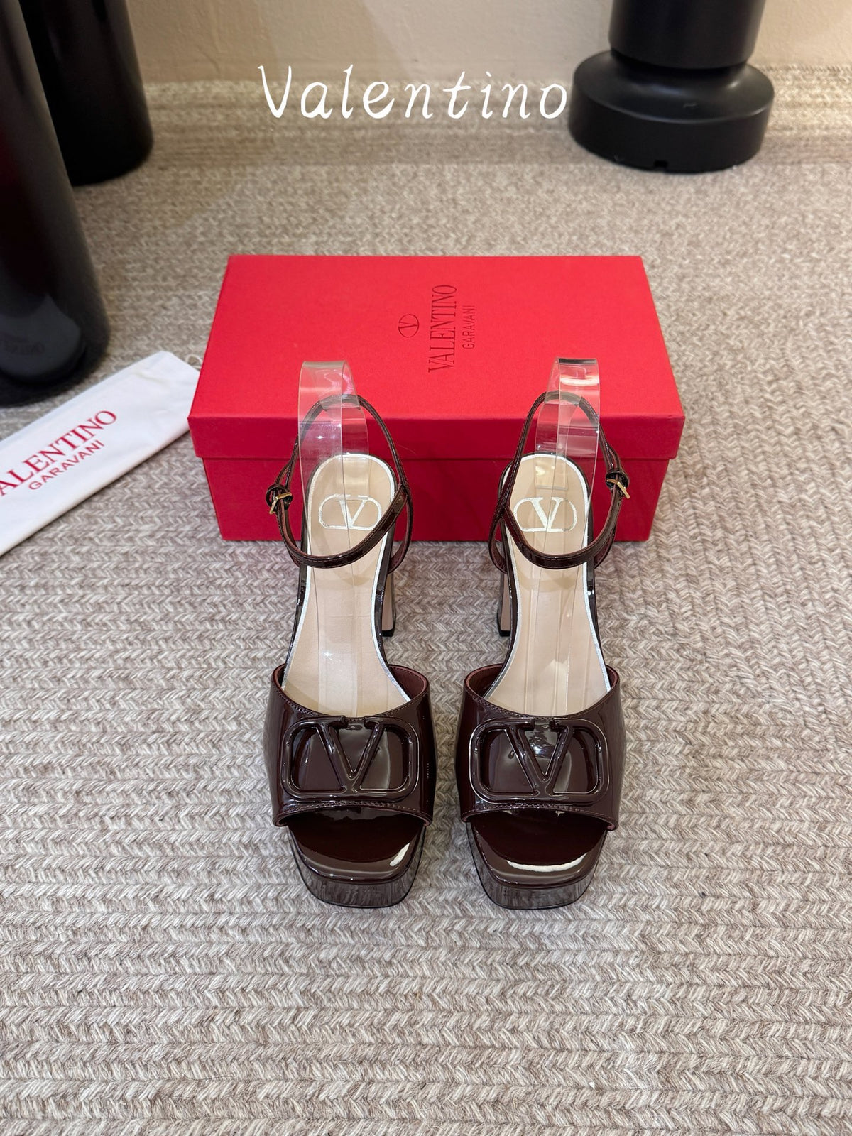 VLogo Signature Platform Sandals