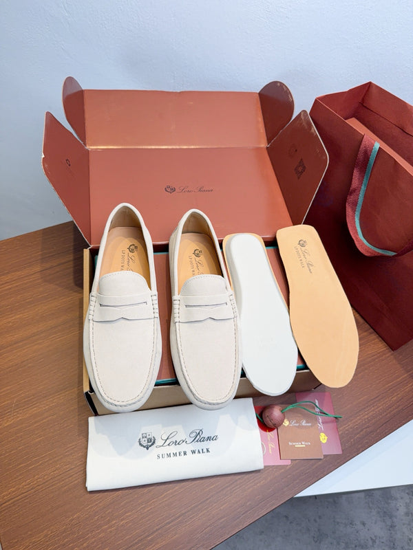 Suede Summer Walk Loafers