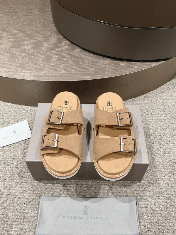 Suede Sandals