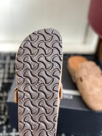 Monogram Suede Clogs