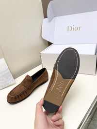 Suede Loafers