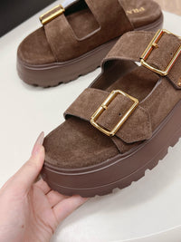 Platform Flat Sandals