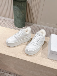 Block Wedge Sneakers