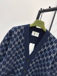 Jacquard Cardigan