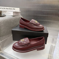 Quilted Leather Loafers