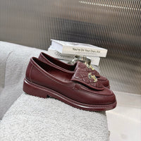 Quilted Leather Loafers