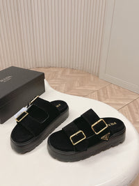 Platform Flat Sandals