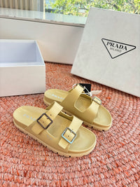 Leather Sliders