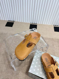 Paris Chunky Suede Clogs