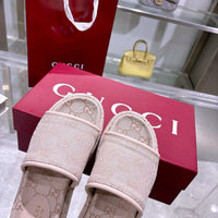 Angelina Platform Slide Sandals