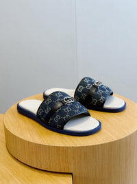 Monogram Slide Sandals