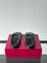 Garavani VLogo Calf Leather Slides