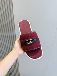 Monogram Slide Sandals