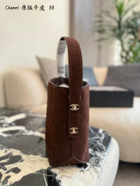 Quilted Leather Hobo Bag