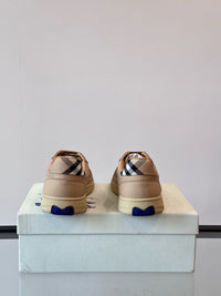 Terrace Leather Check Sneakers