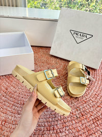 Leather Sliders