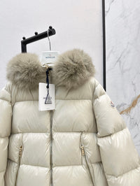 26S Laichefur Shearling-Trimmed Short Down Jacket
