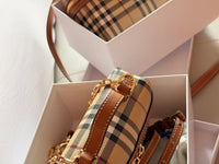 Check Vanity Bag