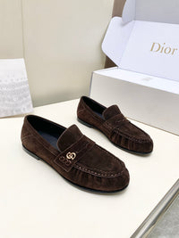 Suede Loafers