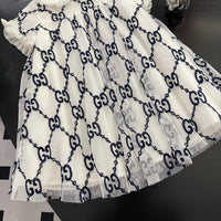 Monogram Lace Dress