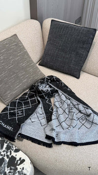 Reversible Logo Scarf