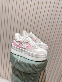 Block Wedge Sneakers