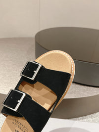Suede Sandals