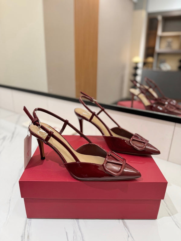 Garavani VLogo Patent Leather Pumps 8cm