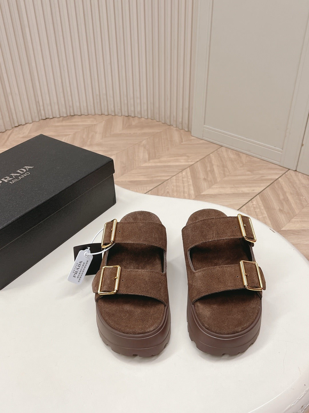 Platform Flat Sandals