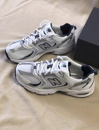 NB530 White Silver