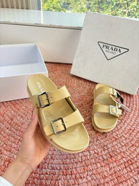 Leather Sliders