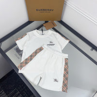 Check T-Shirt & Shorts Set