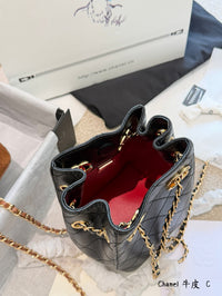 Drawstring Bucket Bag