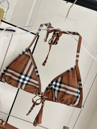 Vintage Check Bikini Set