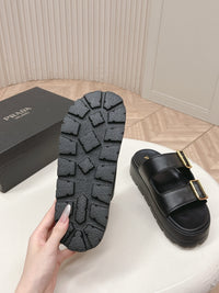 Platform Flat Sandals